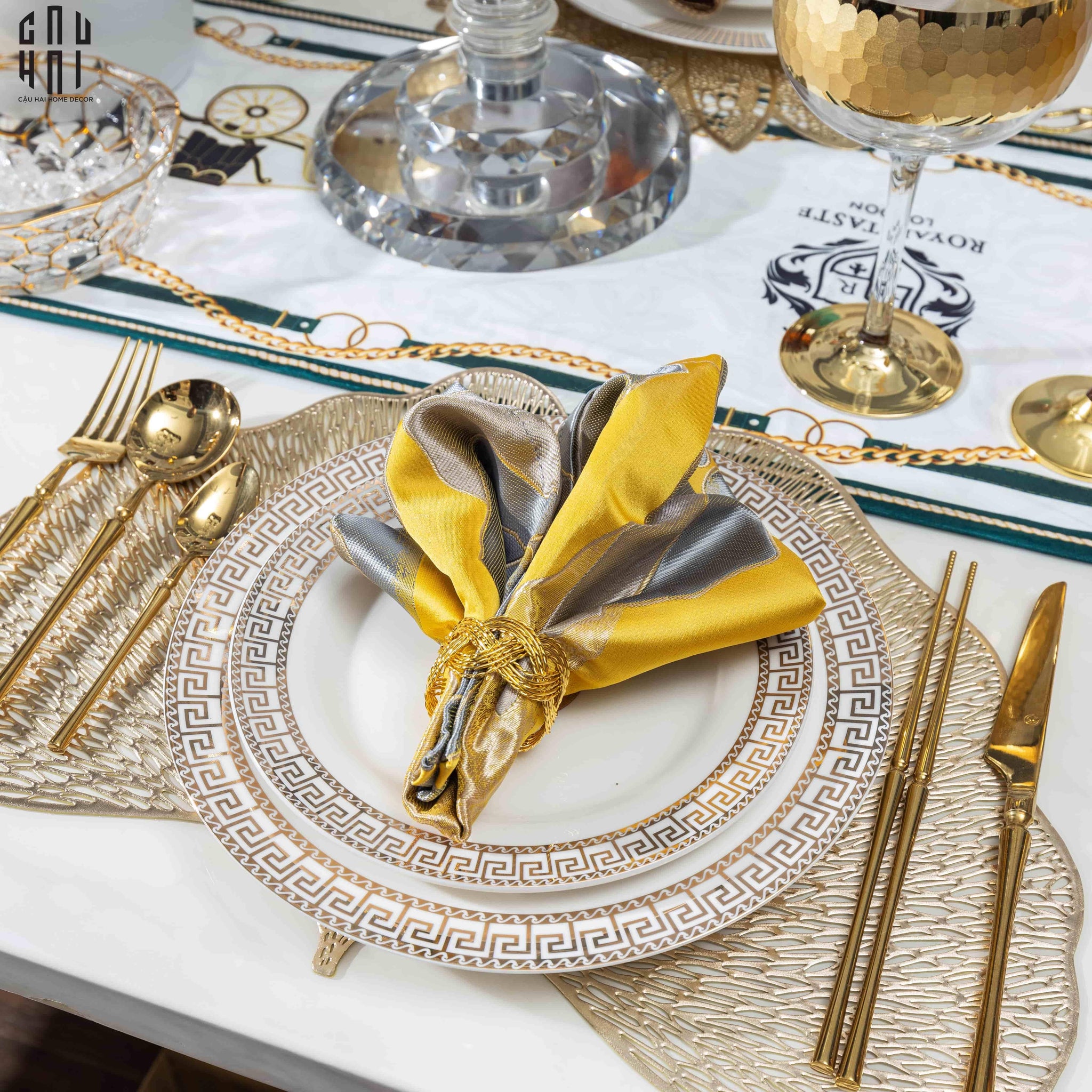 Khăn Ăn - Silk Napkin Milan-KHĂN ĂN-CẬU HAI HOME DECOR