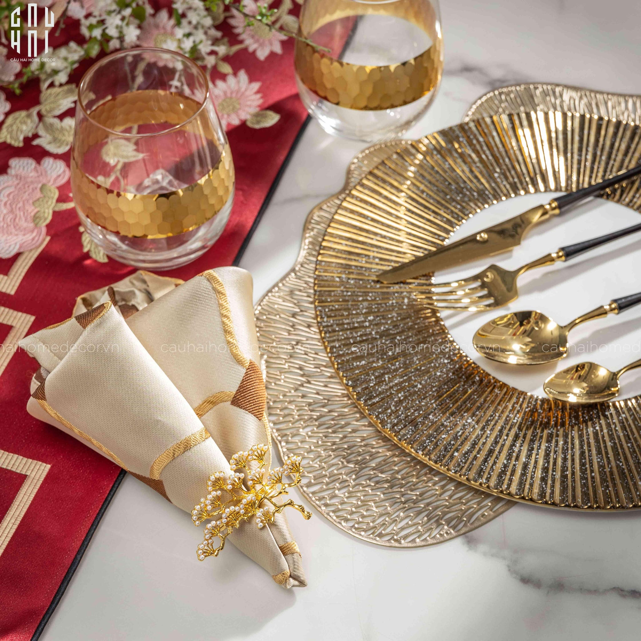 Khăn Ăn - Silk Napkin Myles-KHĂN ĂN-CẬU HAI HOME DECOR