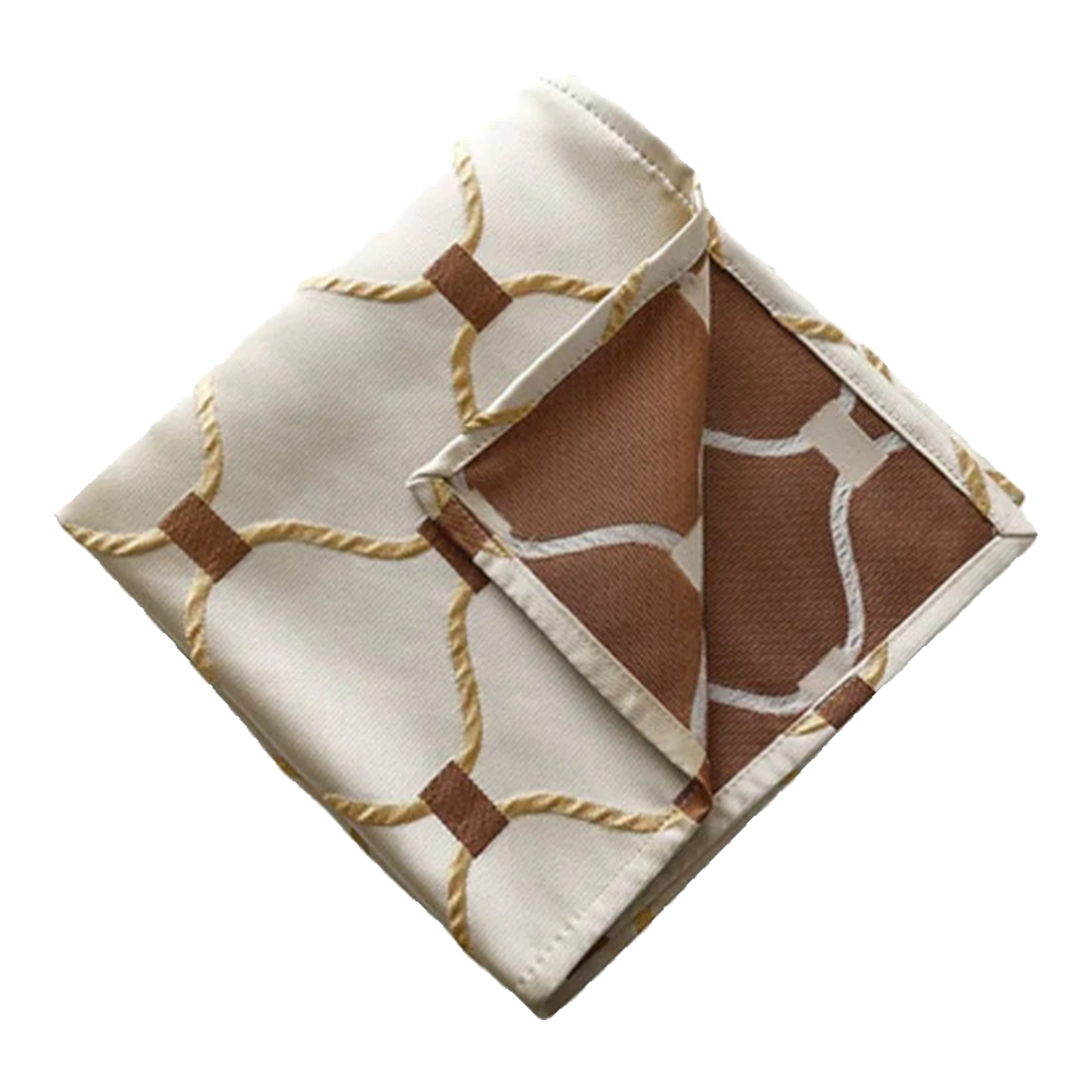 Khăn Ăn - Silk Napkin Myles-KHĂN ĂN-Đối tác tại Trung Quốc theo từng đơn đặt hàng-CẬU HAI HOME DECOR