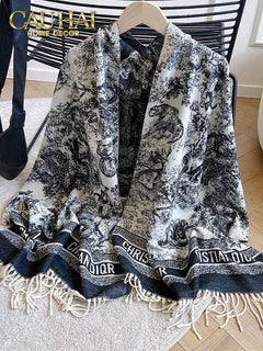 Khăn Cashmere 90*180 - Couture Pashmina Jouy D.O-KHĂN CHOÀNG-CẬU HAI HOME DECOR