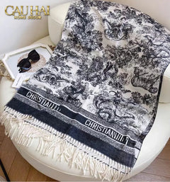 Khăn Cashmere 90*180 - Couture Pashmina Jouy D.O-KHĂN CHOÀNG-CẬU HAI HOME DECOR