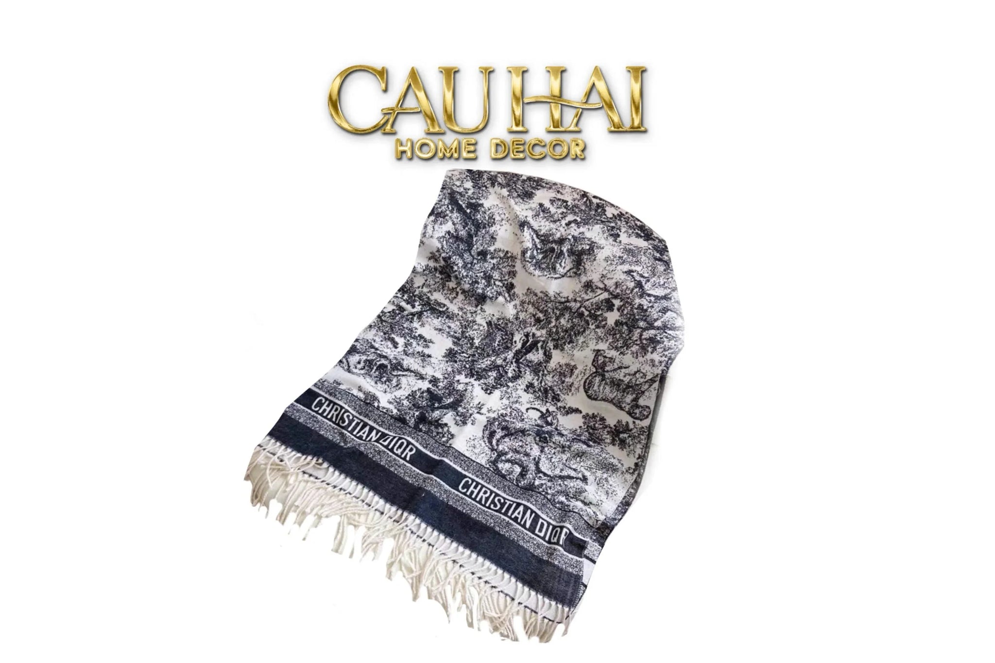 Khăn Cashmere 90*180 - Couture Pashmina Jouy D.O-KHĂN CHOÀNG-CẬU HAI HOME DECOR