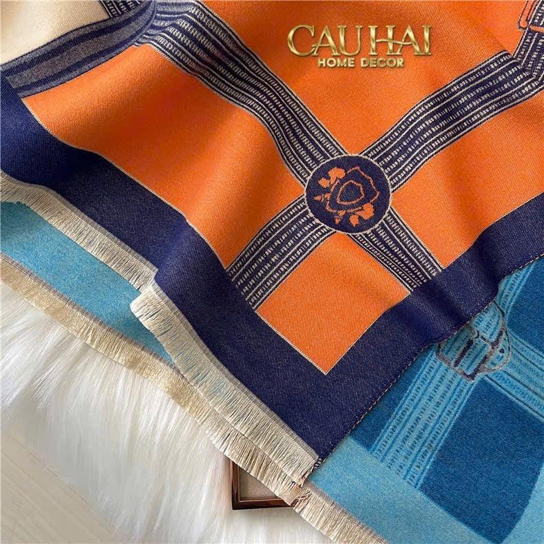 Khăn Cashmere Couture Équestre Moderne 65x185-KHĂN CHOÀNG-CẬU HAI HOME DECOR