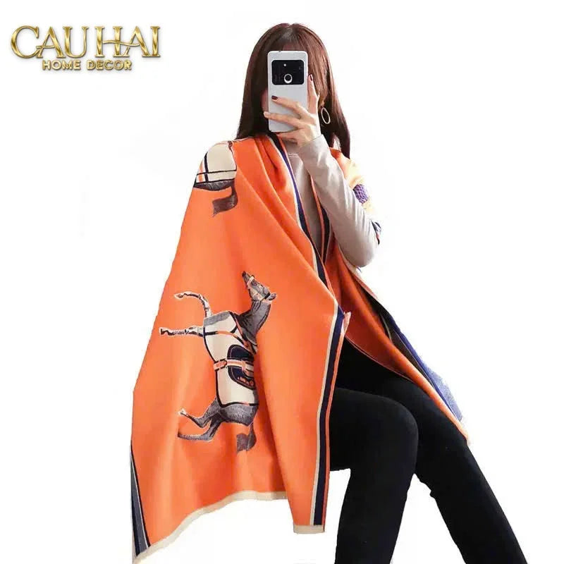 Khăn Cashmere Couture Grand Galop 65x180-KHĂN CHOÀNG-CẬU HAI HOME DECOR