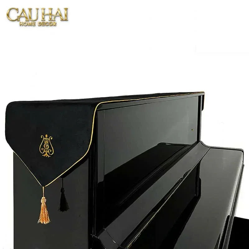 Khăn Phủ Piano Steinway Phantom Velvet D'Or Runner 36X225-KHĂN TRẢI BÀN-CẬU HAI HOME DECOR