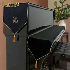 Khăn Phủ Piano Steinway Phantom Velvet D'Or Runner 36X225-KHĂN TRẢI BÀN-CẬU HAI HOME DECOR