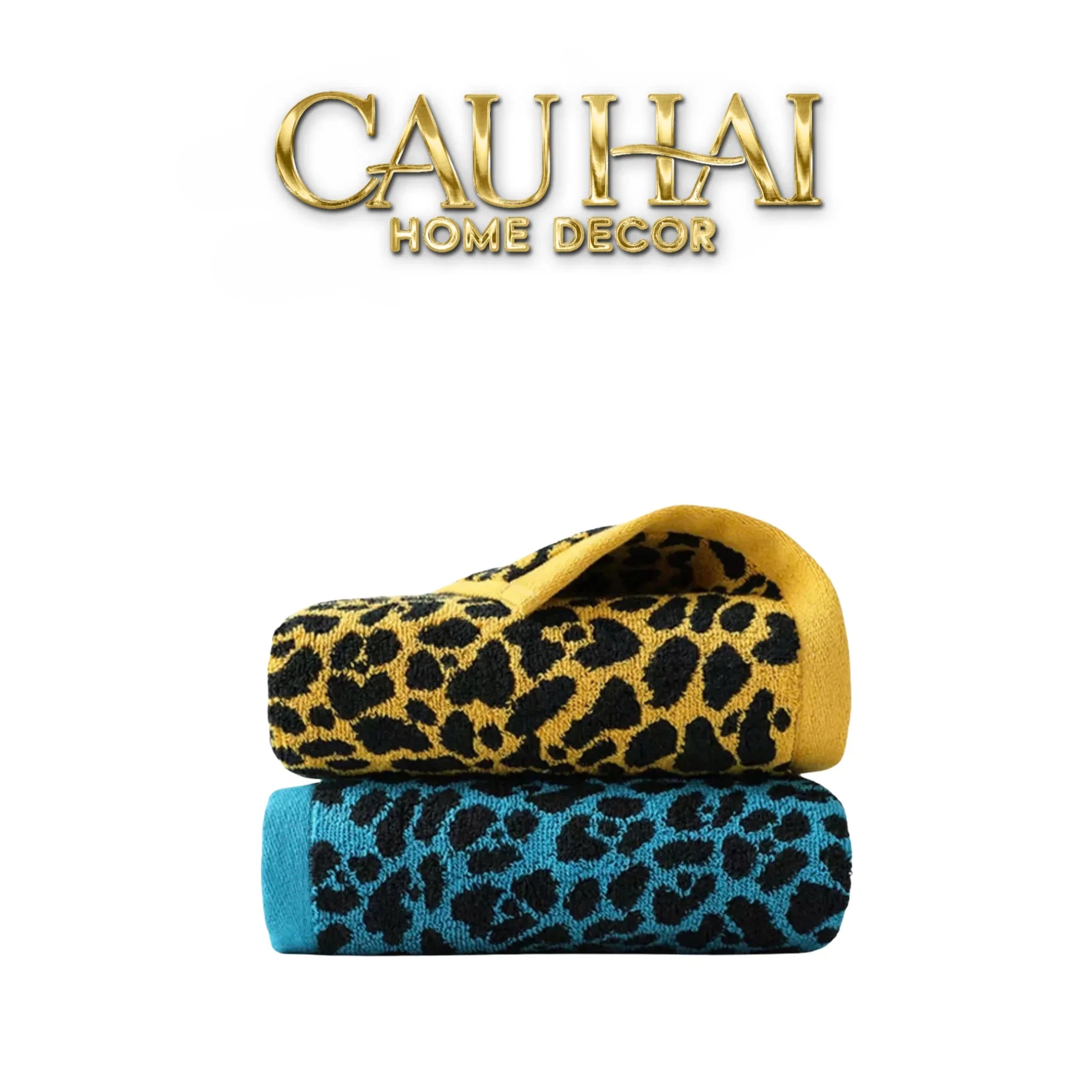 Khăn Tắm 70X140 - Leopard Premium Bath Towel-KHĂN TẮM-CẬU HAI HOME DECOR