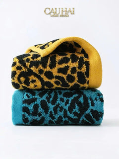 Khăn Tắm 70X140 - Leopard Premium Bath Towel-KHĂN TẮM-CẬU HAI HOME DECOR