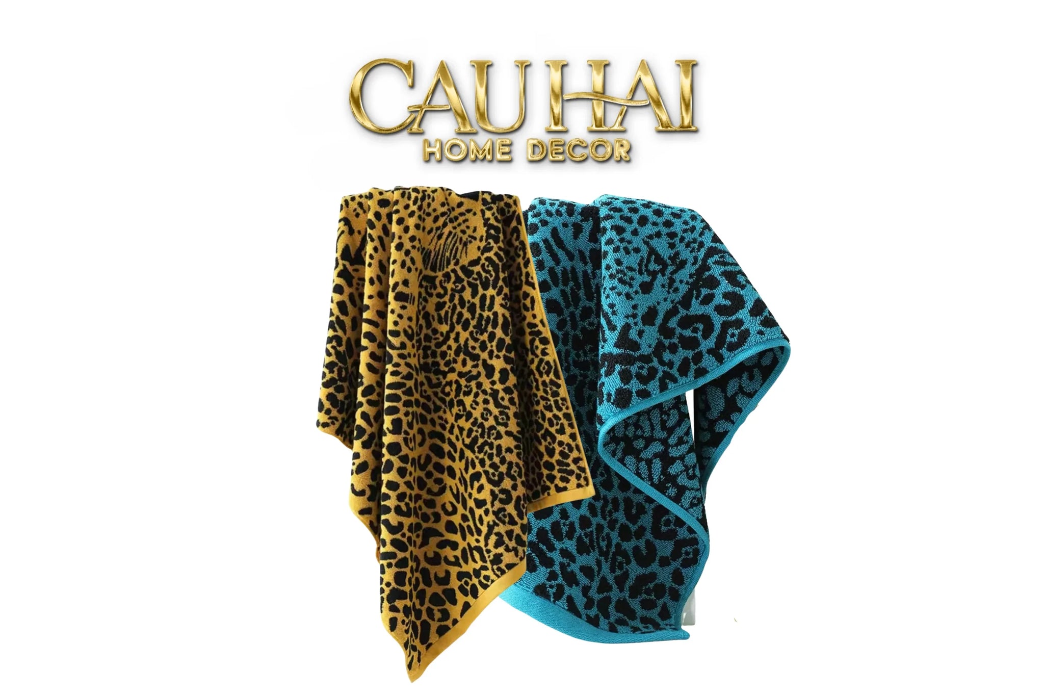 Khăn Tắm 70X140 - Leopard Premium Bath Towel-KHĂN TẮM-CẬU HAI HOME DECOR