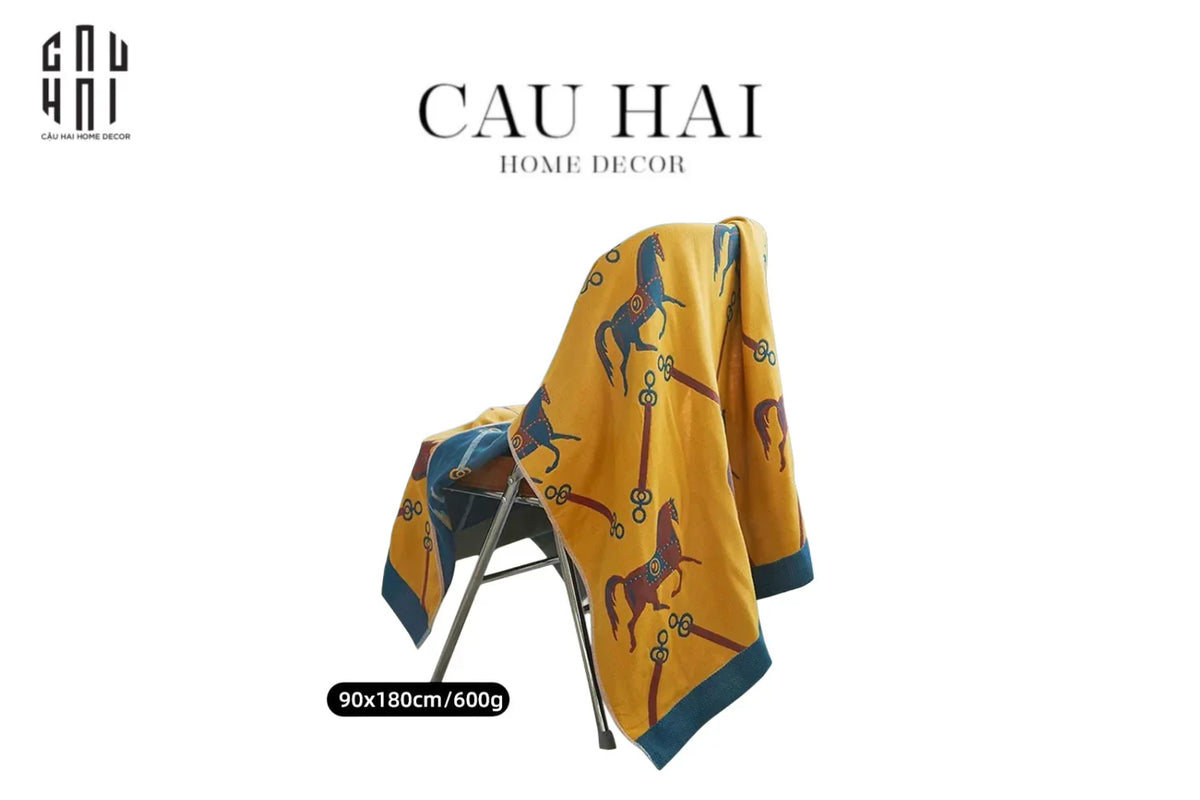Khăn Tắm 90X180 Suite Class - Cheval Noble - Bath Towel-KHĂN TẮM-Đối tác tại Trung Quốc theo từng đơn đặt hàng-CẬU HAI HOME DECOR