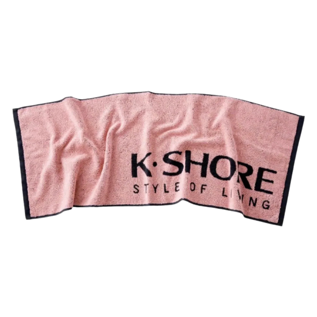 Khăn Thể Thao 38x120 K.Shore Sporty Towel Pink - Cậu Hai Home Decor