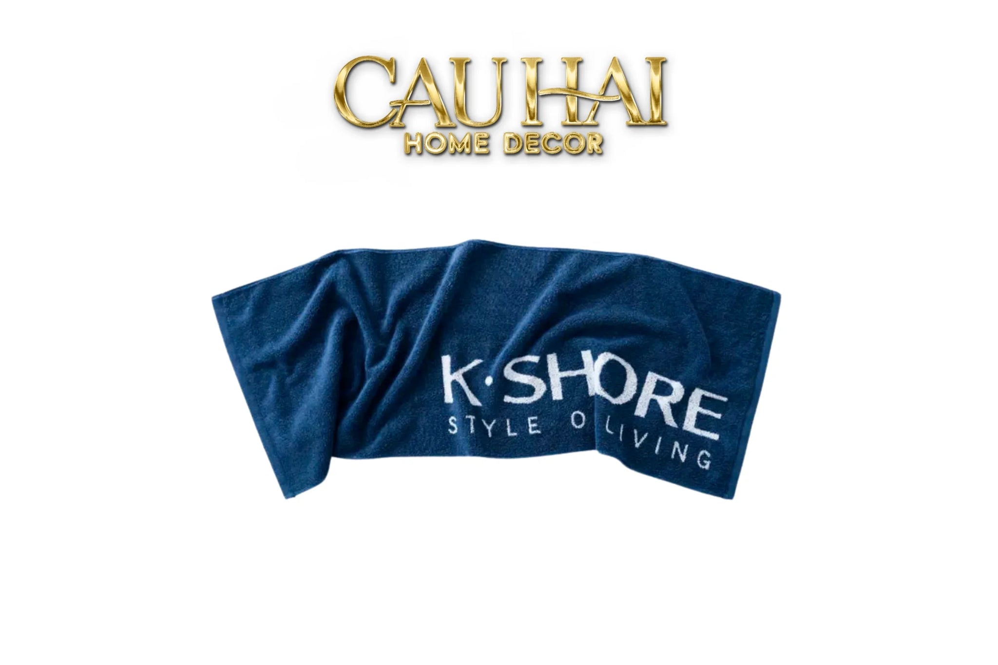 Khăn Thể Thao 38X120 - K.Shore Sporty Towel Blue-KHĂN TẮM-CẬU HAI HOME DECOR