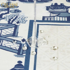 Khăn Trải Bàn Indigo Dynasty Heritage Pastoral Table Runner 3M6-KHĂN TRẢI BÀN-CẬU HAI HOME DECOR
