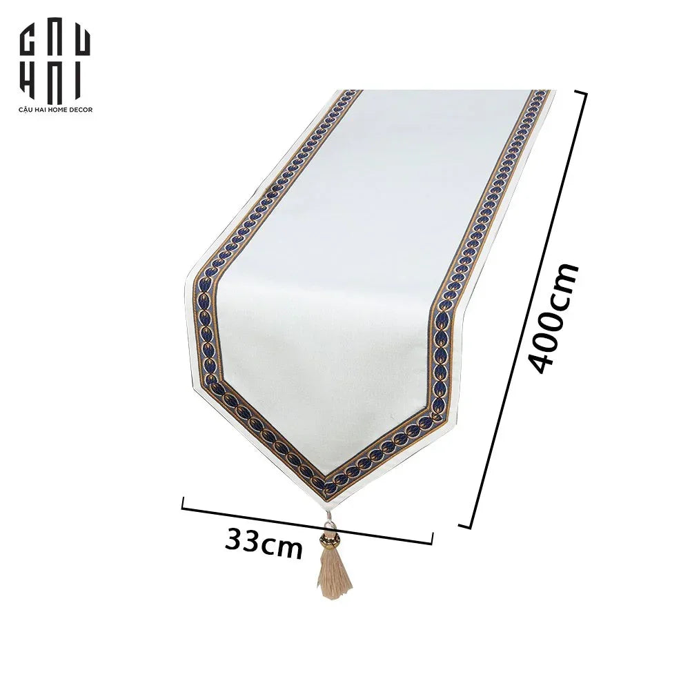 Khăn Trải Bàn - Opaline Lux Velvet D'Amour Table Runner 4M Table Runner-KHĂN TRẢI BÀN-CẬU HAI HOME DECOR