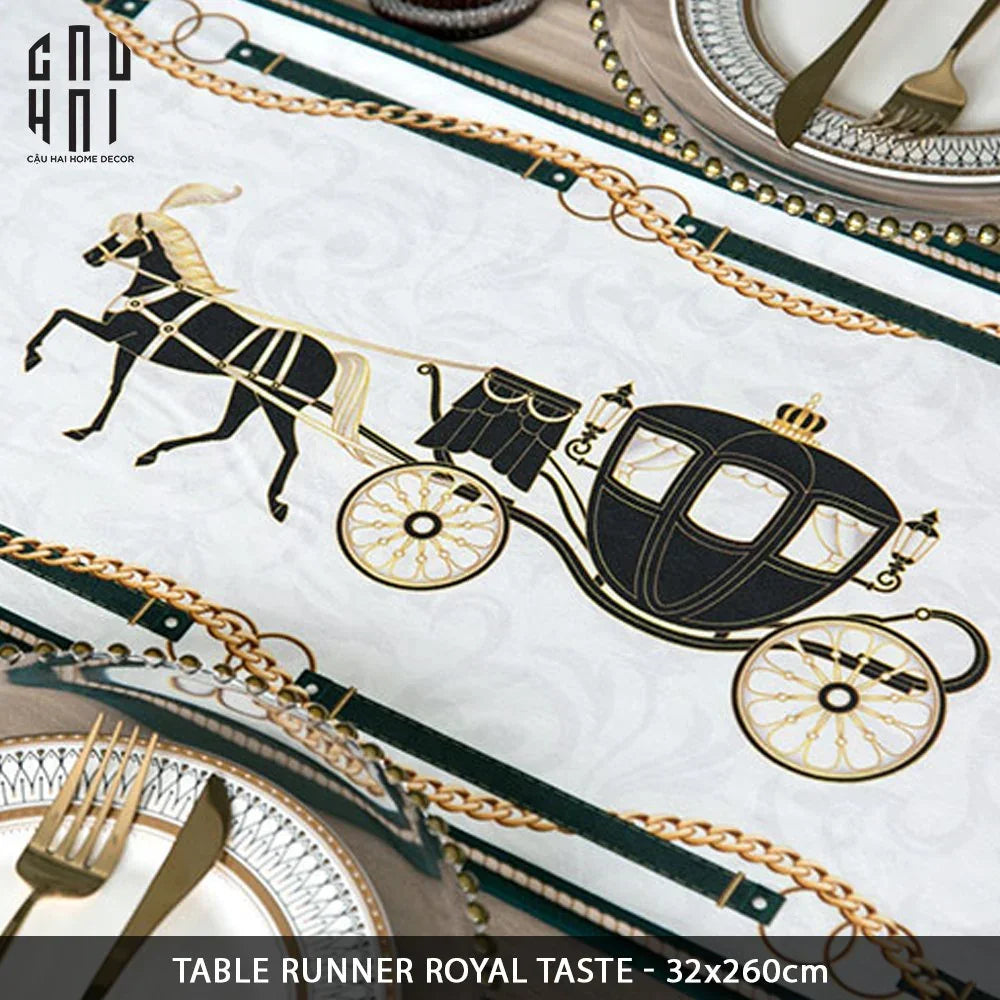Khăn Trải Bàn Royal Hall Cavalier 2M6 Velvet Table Runner.-KHĂN TRẢI BÀN-CẬU HAI HOME DECOR