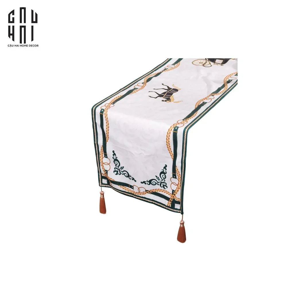 Khăn Trải Bàn Royal Hall Cavalier 2M6 Velvet Table Runner.-KHĂN TRẢI BÀN-CẬU HAI HOME DECOR