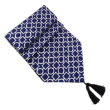 Khăn Trải Bàn - Table Runner Chaîne Atelier Cobalt 32x200 - Cậu Hai Home Decor