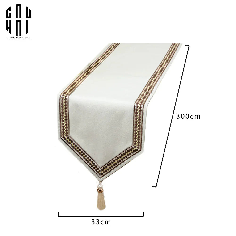 Khăn Trải Bàn Tatiana 3M-KHĂN TRẢI BÀN-CẬU HAI HOME DECOR