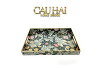 Khay Acrylic Chữ Nhật Folklore Forest Baroque Decorative Trays 30X40-KHAY TRANG TRÍ-CẬU HAI HOME DECOR
