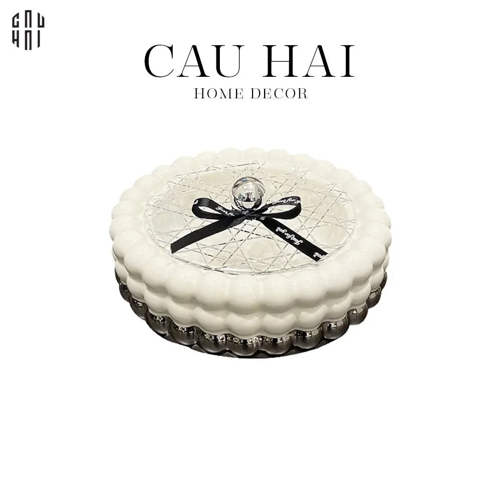Khay Bánh Kẹo Lovely Angel-KHAY TRANG TRÍ-CẬU HAI HOME DECOR
