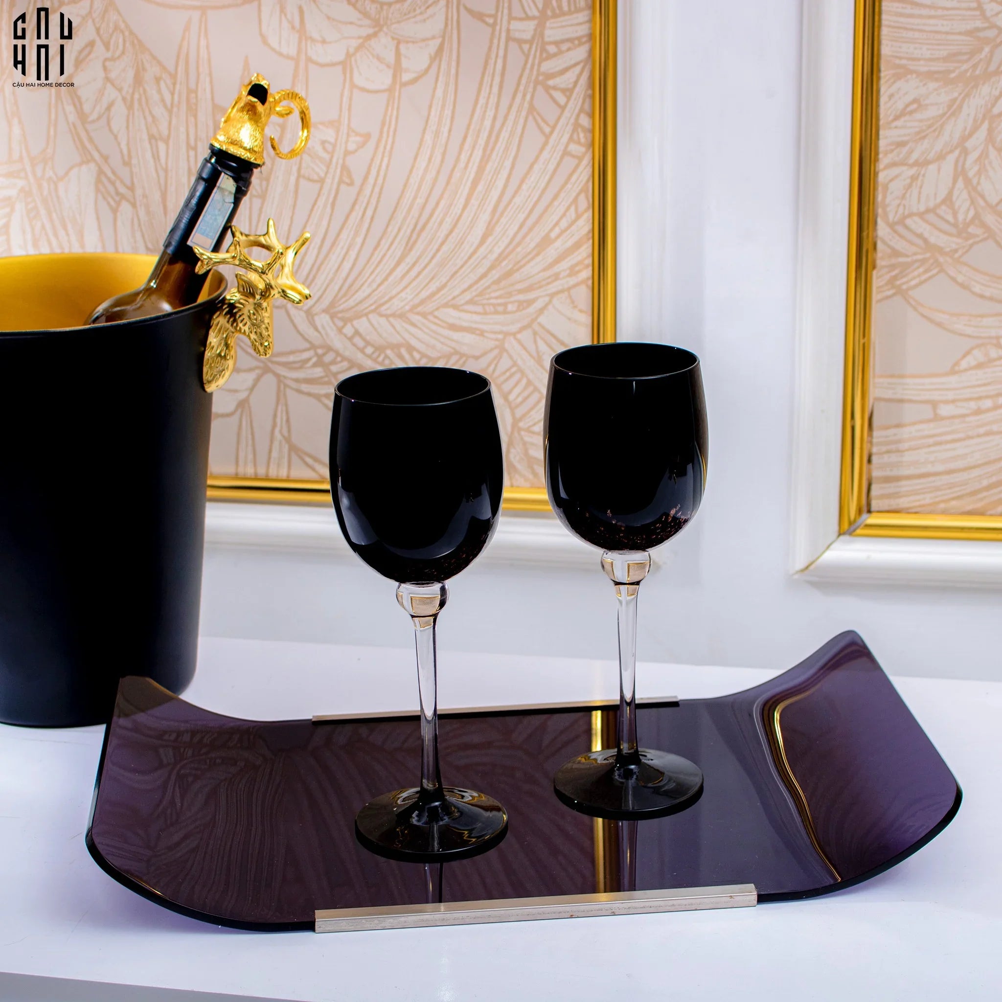 Khay Black Maria Ss25-KHAY TRANG TRÍ-CẬU HAI HOME DECOR