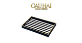 Khay Gỗ Chữ Nhật Rayé Monochrome Stripe Rectangular Serving Trays 28x35-KHAY TRANG TRÍ-CẬU HAI HOME DECOR