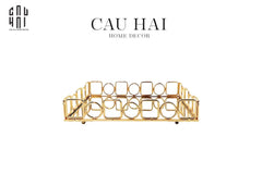 Khay Gương Chữ Nhật Buckingham Mirror Tray 30x38-KHAY TRANG TRÍ-CẬU HAI HOME DECOR