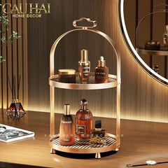 Khay Kệ Phòng Tắm Kệ Bàn Trang Điểm 2 Tầng Chống Nước Clair Waterproof Tiered Organizers-Khay Kệ Tầng-CẬU HAI HOME DECOR