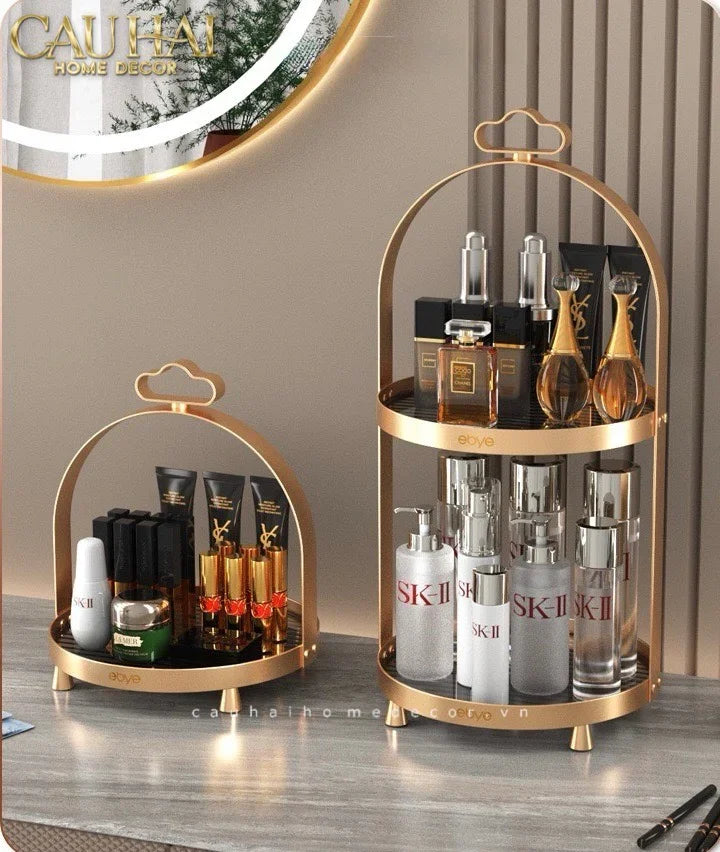 Khay Kệ Phòng Tắm Kệ Bàn Trang Điểm 2 Tầng Chống Nước Clair Waterproof Tiered Organizers-Khay Kệ Tầng-CẬU HAI HOME DECOR