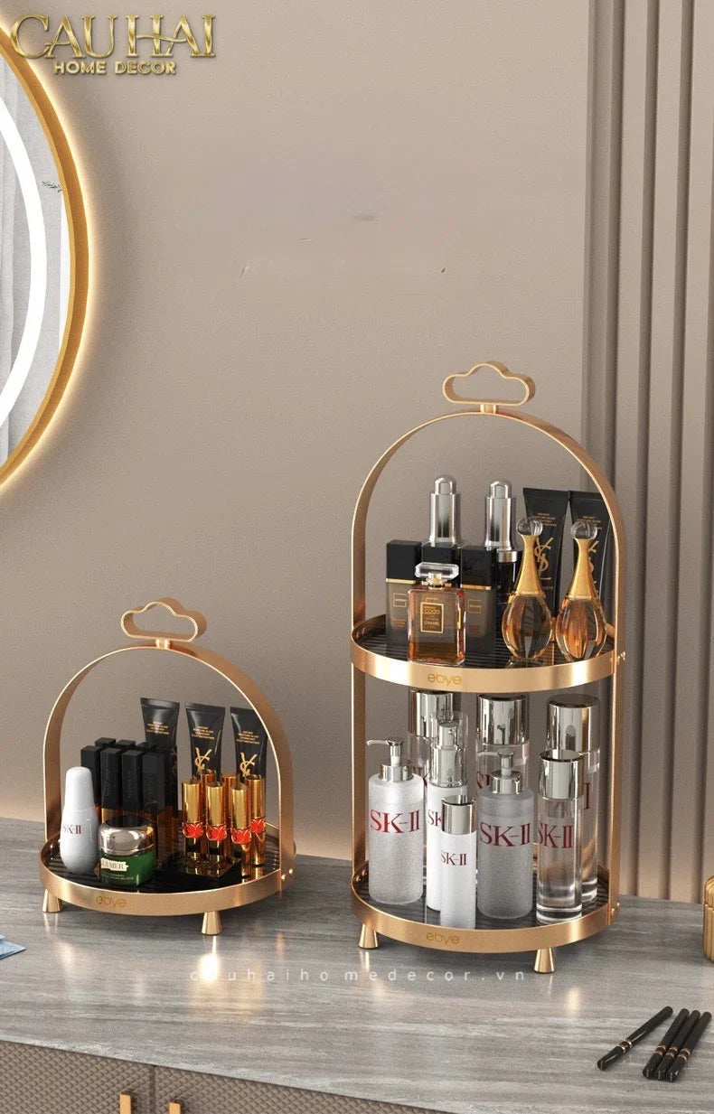 Khay Kệ Phòng Tắm Kệ Bàn Trang Điểm 2 Tầng Chống Nước Clair Waterproof Tiered Organizers-Khay Kệ Tầng-CẬU HAI HOME DECOR