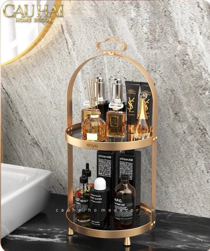 Khay Kệ Phòng Tắm Kệ Bàn Trang Điểm 2 Tầng Chống Nước Clair Waterproof Tiered Organizers-Khay Kệ Tầng-CẬU HAI HOME DECOR