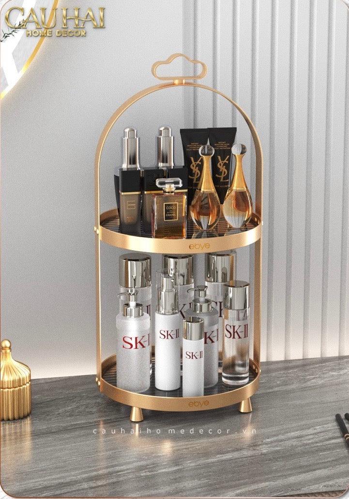 Khay Kệ Phòng Tắm Kệ Bàn Trang Điểm 2 Tầng Chống Nước Clair Waterproof Tiered Organizers-Khay Kệ Tầng-CẬU HAI HOME DECOR