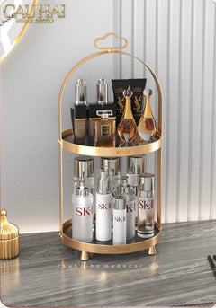 Khay Kệ Phòng Tắm Kệ Bàn Trang Điểm 2 Tầng Chống Nước Clair Waterproof Tiered Organizers-Khay Kệ Tầng-CẬU HAI HOME DECOR