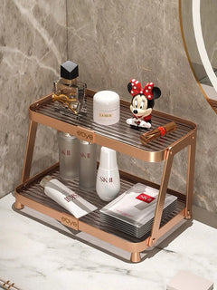 Khay Kệ Phòng Tắm Kệ Bàn Trang Điểm 2 Tầng Chống Nước Twinkle Waterproof Tiered Organizers-KHAY TRANG TRÍ-CẬU HAI HOME DECOR