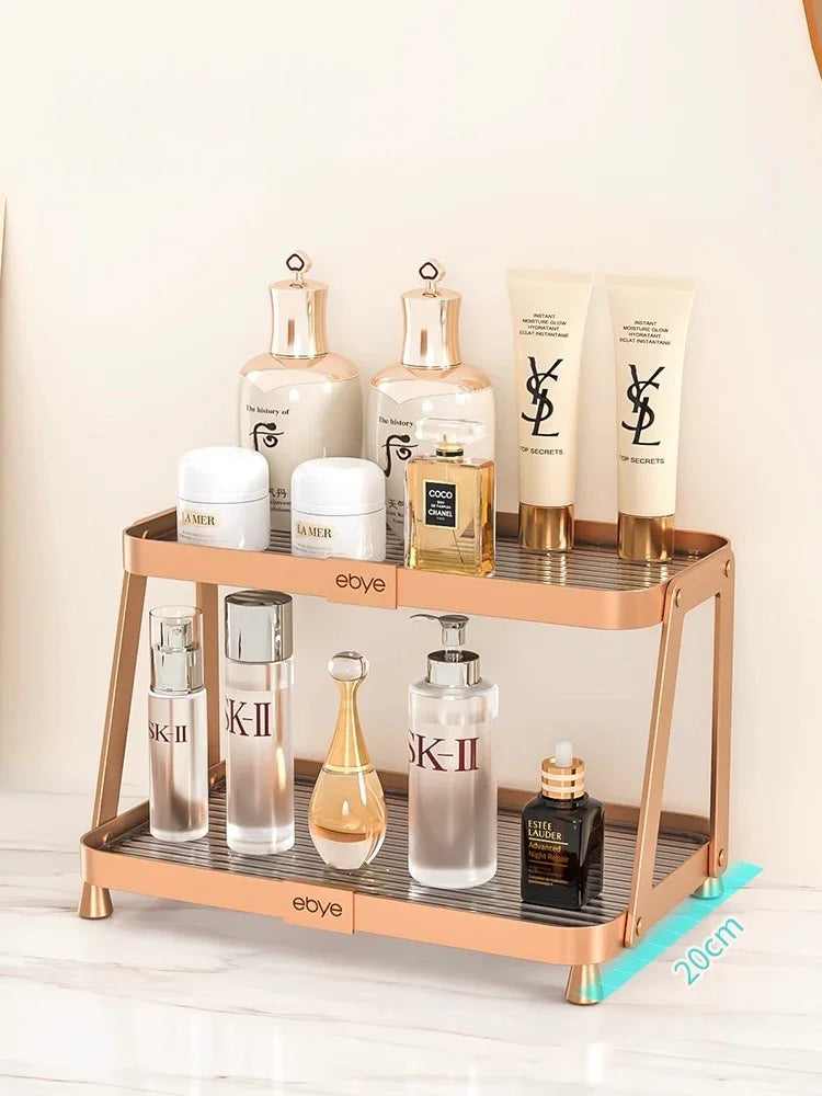 Khay Kệ Phòng Tắm Kệ Bàn Trang Điểm 2 Tầng Chống Nước Twinkle Waterproof Tiered Organizers-KHAY TRANG TRÍ-CẬU HAI HOME DECOR