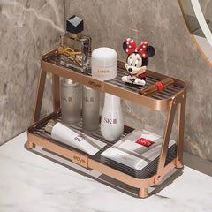 Khay Kệ Phòng Tắm Kệ Bàn Trang Điểm 2 Tầng Chống Nước Twinkle Waterproof Tiered Organizers-CẬU HAI HOME DECOR