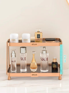 Khay Kệ Phòng Tắm Kệ Bàn Trang Điểm 2 Tầng Chống Nước Twinkle Waterproof Tiered Organizers-CẬU HAI HOME DECOR