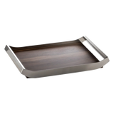 Khay Trang Trí Gỗ Chữ Nhật Sterling Walnut 45x30
