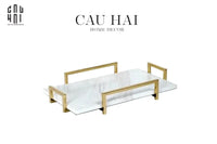 Khay Trang Trí Vân Đá Marble Madison Ss25-KHAY TRANG TRÍ-CẬU HAI HOME DECOR