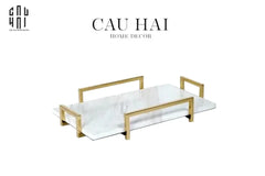 Khay Trang Trí Vân Đá Marble Madison Ss25-KHAY TRANG TRÍ-CẬU HAI HOME DECOR