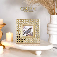 Khung Ảnh Golden Cannage Canari 15X15-KHUNG ẢNH-CẬU HAI HOME DECOR