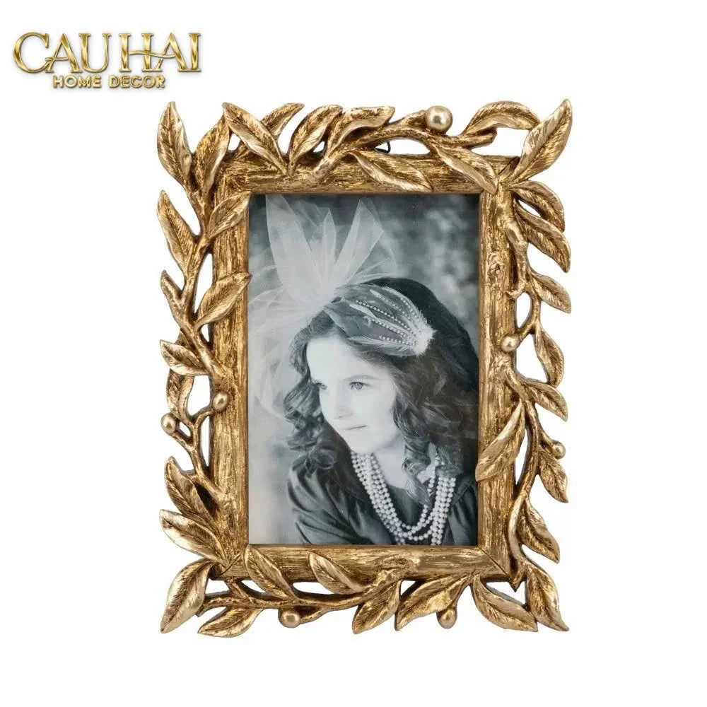 Khung Ảnh Heritage Olive Gilded Frame 6.5" X 8.5"-KHUNG ẢNH-CẬU HAI HOME DECOR