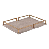 Maison Couture - Khay Da Chữ Nhật Palais D’Ivoire Leather Tray 30x40/25x35-KHAY TRANG TRÍ-CẬU HAỊ HOME DECOR-29x40-CẬU HAI HOME DECOR