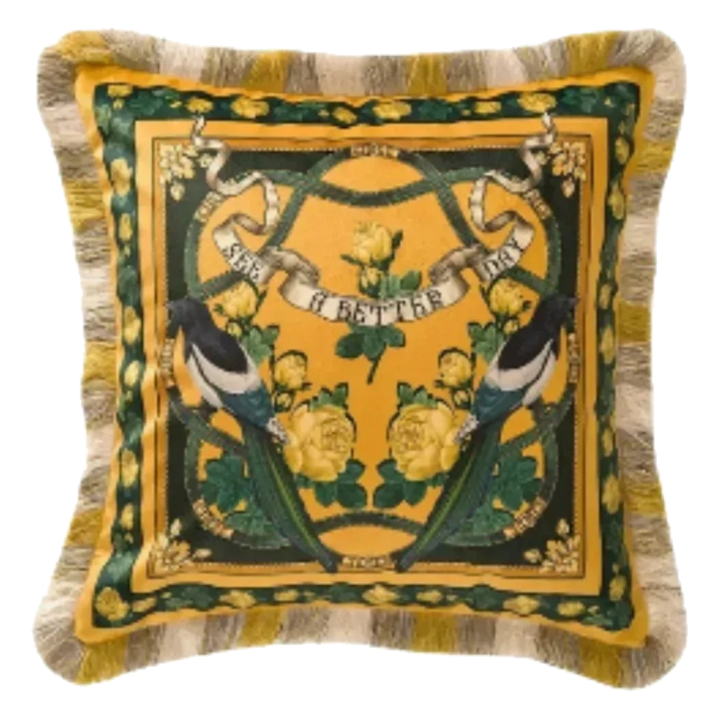 L'Atelier Du Cusson - Vỏ Gối Nhung Minh Hoàng A 45x45 - Cậu Hai Home Decor