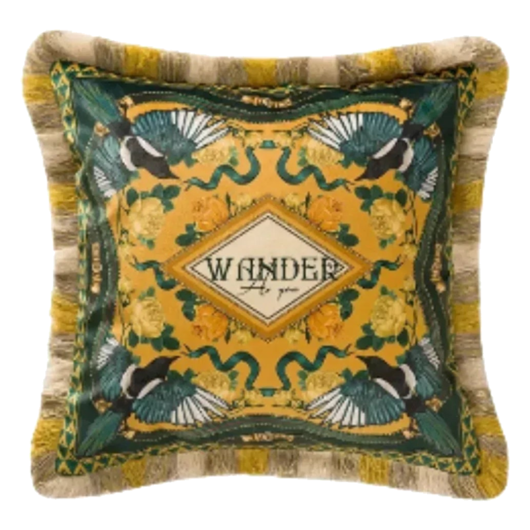 L'Atelier Du Cusson - Vỏ Gối Nhung Minh Hoàng C 45x45 - Cậu Hai Home Decor