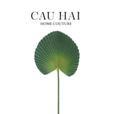 Lá Cây Cọ Licuala Orbicularis-HOA LỤA-CẬU HAI HOME DECOR