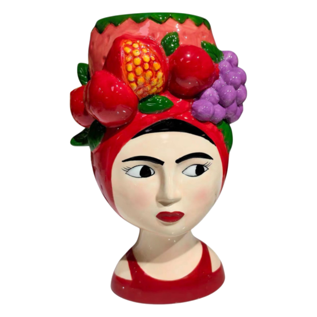 La Sicilia Royale - Tượng Trang Trí Gốm Sứ Regina del Giardino H31 - Cậu Hai Home Decor