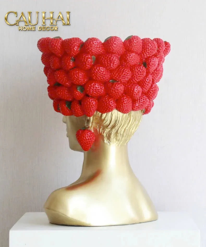 La Sicilia Royale - Tượng Trang Trí Nàng Dâu Jolie Sweetberry Mademoiselle 26x23x31.5-TƯỢNG TRANG TRÍ-CẬU HAI HOME DECOR