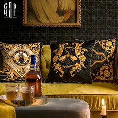 L’Atelier Du Cusson - Vỏ Gối Nhung Luxury Legacy Of Royalty 45-VỎ GỐI-CẬU HAI HOME DECOR