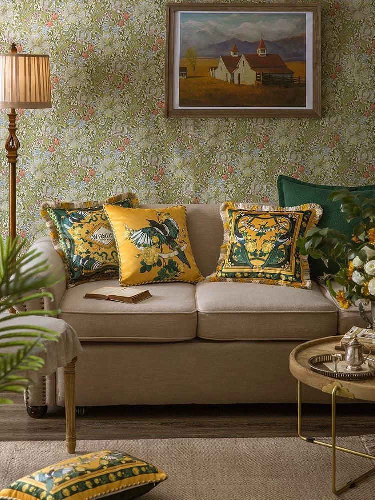 L’Atelier Du Cusson - Vỏ Gối Nhung Minh Hoàng A 45x45-VỎ GỐI-CẬU HAI HOME DECOR-CẬU HAI HOME DECOR